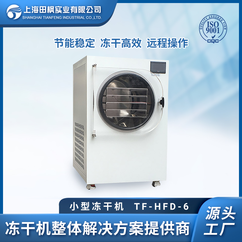 原位冻干机  上海田枫 冷冻干燥机设备厂家 TF-LFD-6