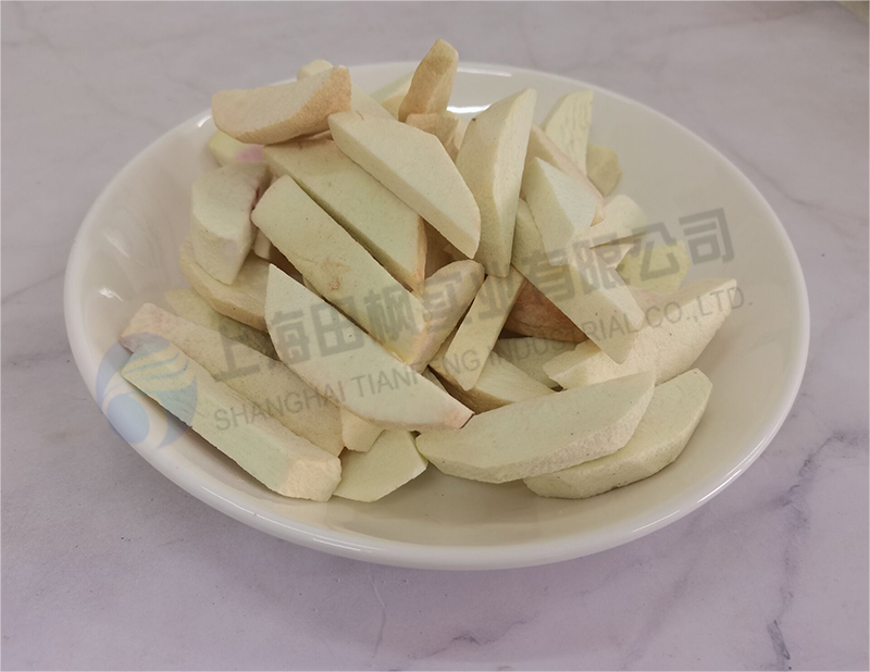 冷冻干燥机冻干桃子，口感酥脆浓郁